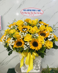 Hoa giỏ 12